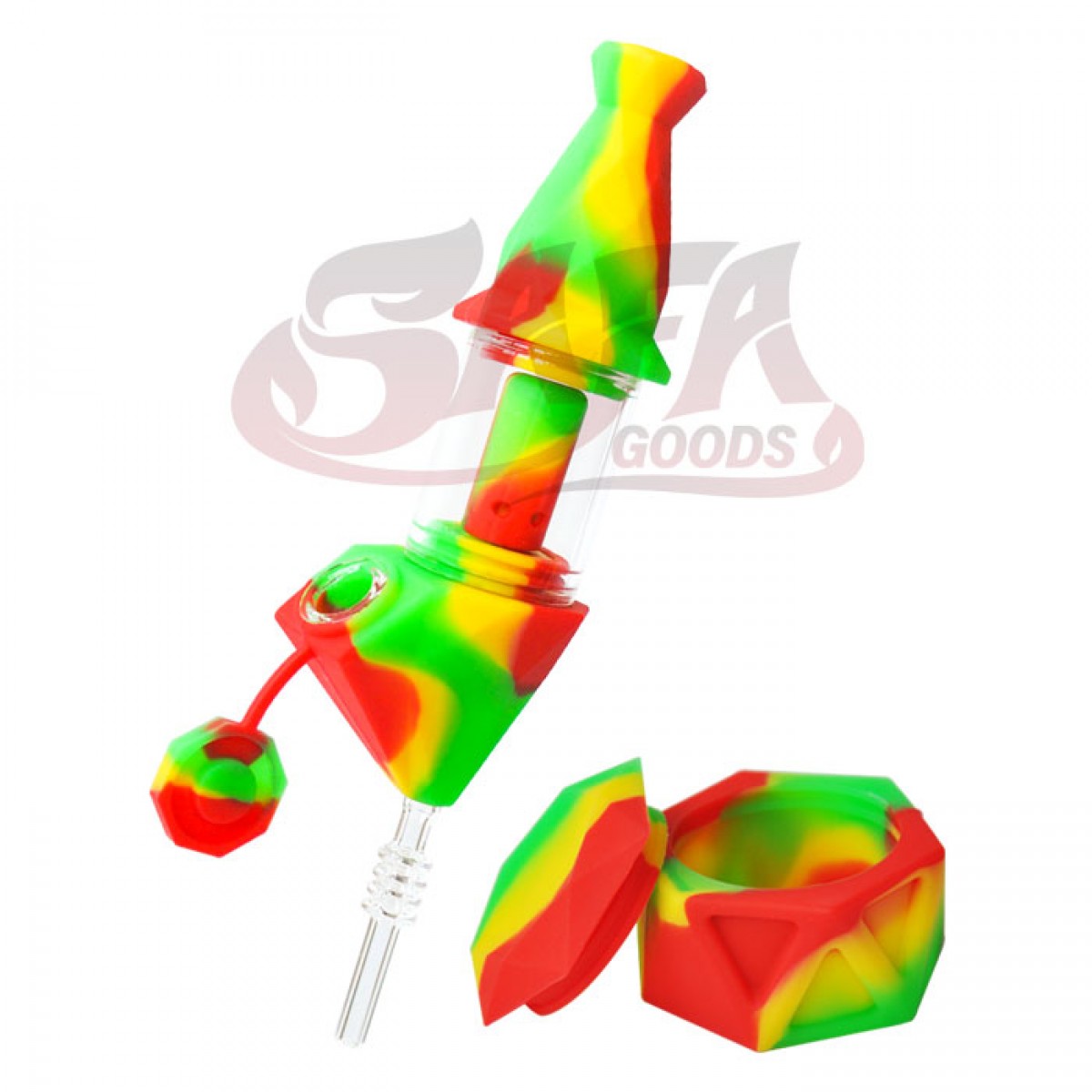 Toke Buddy Silicone Water Pipe/Nectar Collector